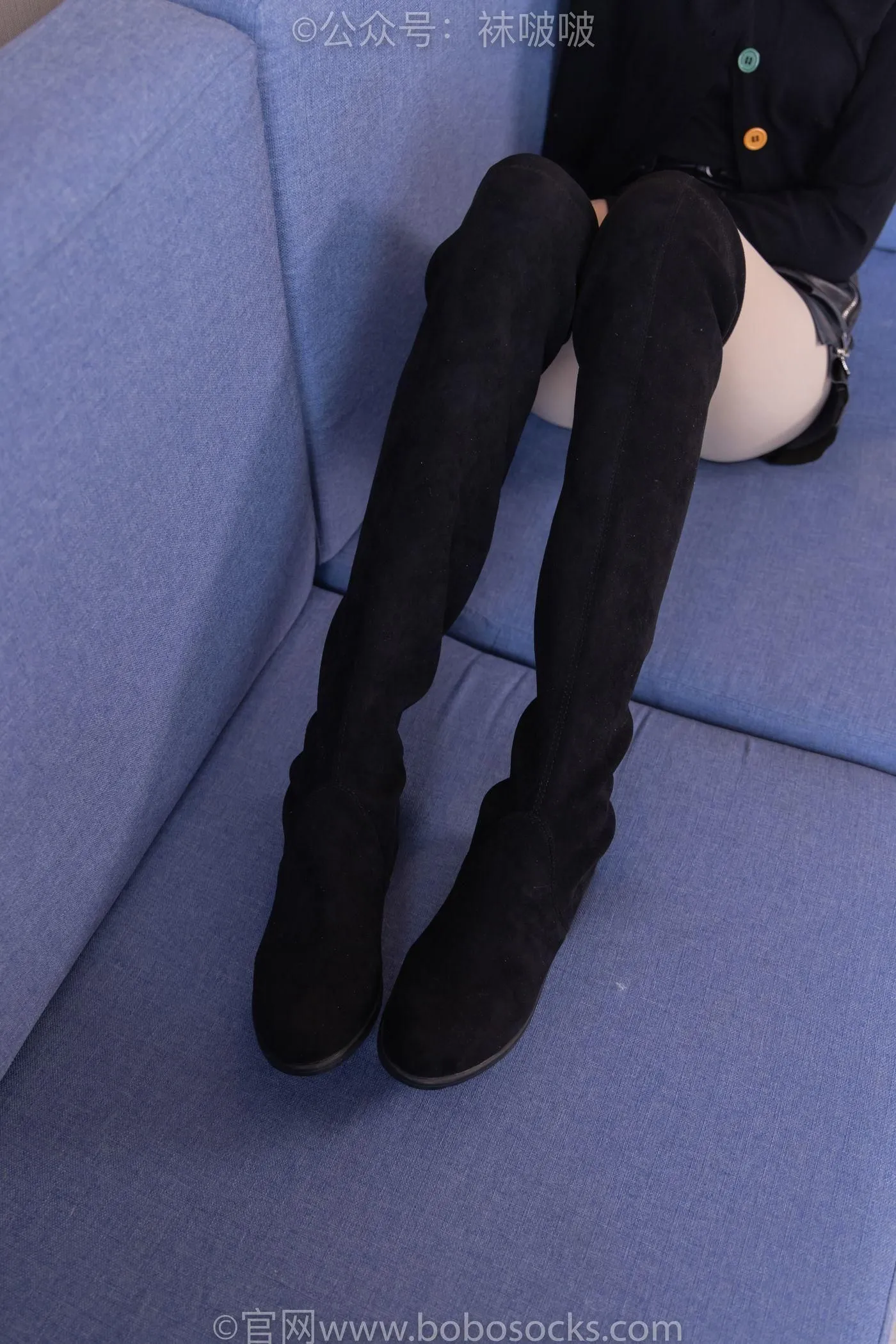 [BoBoSocks袜啵啵]NO.072 小甜豆-两双长靴、厚黑丝、厚肉丝 [144P]插图1